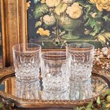 6 verres à eau / whisky en cristal