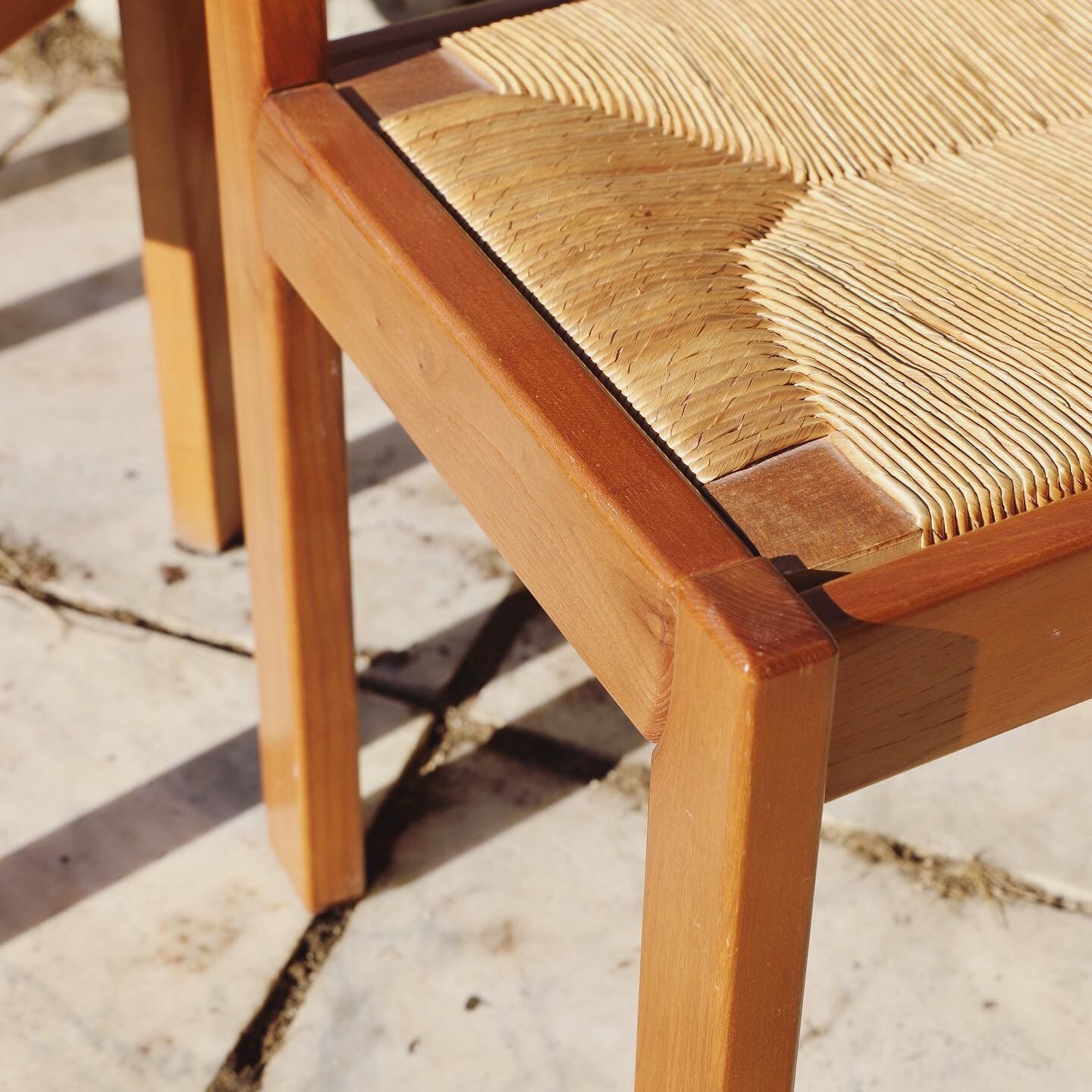 Paire de chaises maison Regain en orme