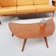 Table basse vintage haricot