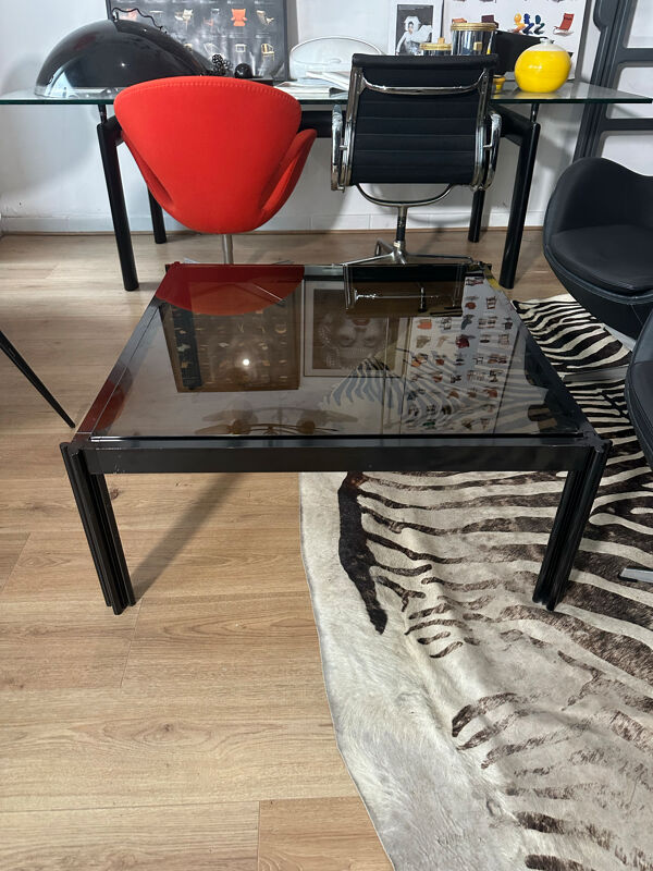 Grande table basse George Ciancimino (Mobilier International 1970)