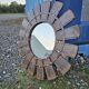 Miroir en teck birman