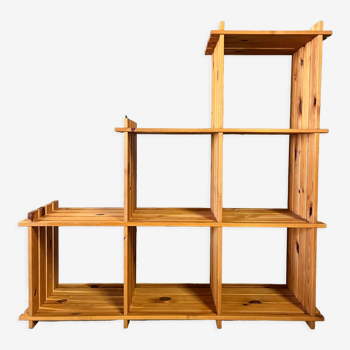 Shelf / bookcase pine staircase