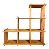 Shelf / bookcase pine staircase