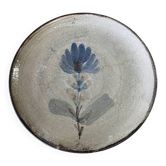 Assiette en céramique Gustave Reynaud Le Mûrier Vallauris vintage