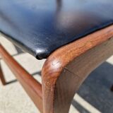 Set of 3 Scandinavian teak chairs