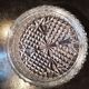 Vintage old glass ceiling lamp 1960/70 Ø 19.5 cm