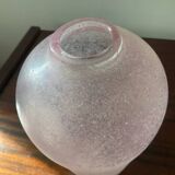 Vintage “Scavo” vase in glass paste