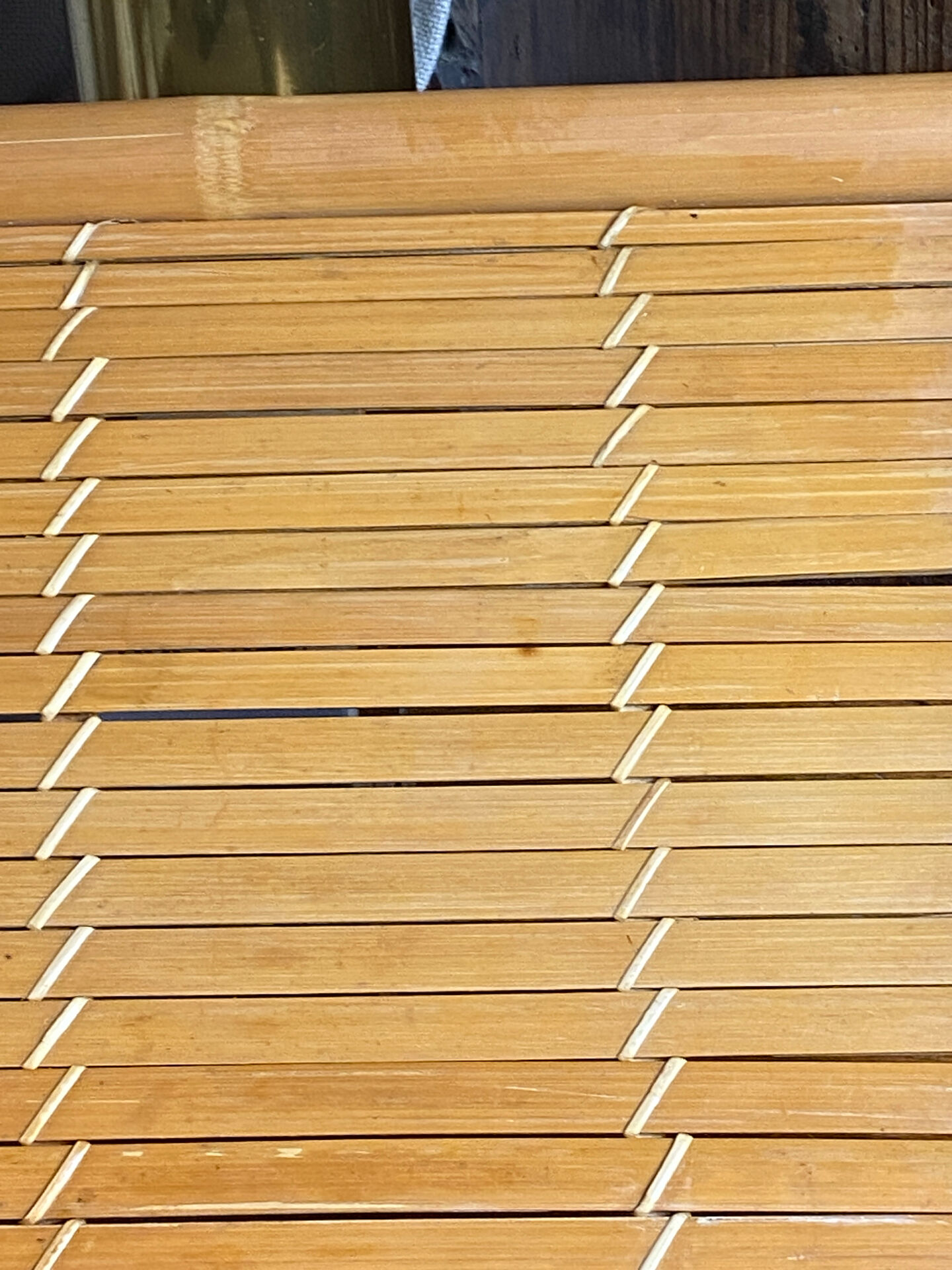 Bamboo platter