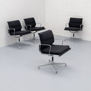 Eames EA208 Soft Pad Chair Herman Miller 1970s