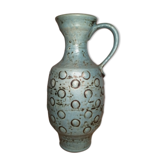 Vase Jasba blue ceramic 30 cm