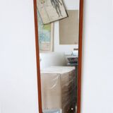 Vintage Scandinavian teak mirror – 1960s