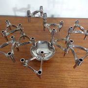 Candleholders by Ceasar Stoffi & Fritz Nagel for BMF, 1960s, Set of 10