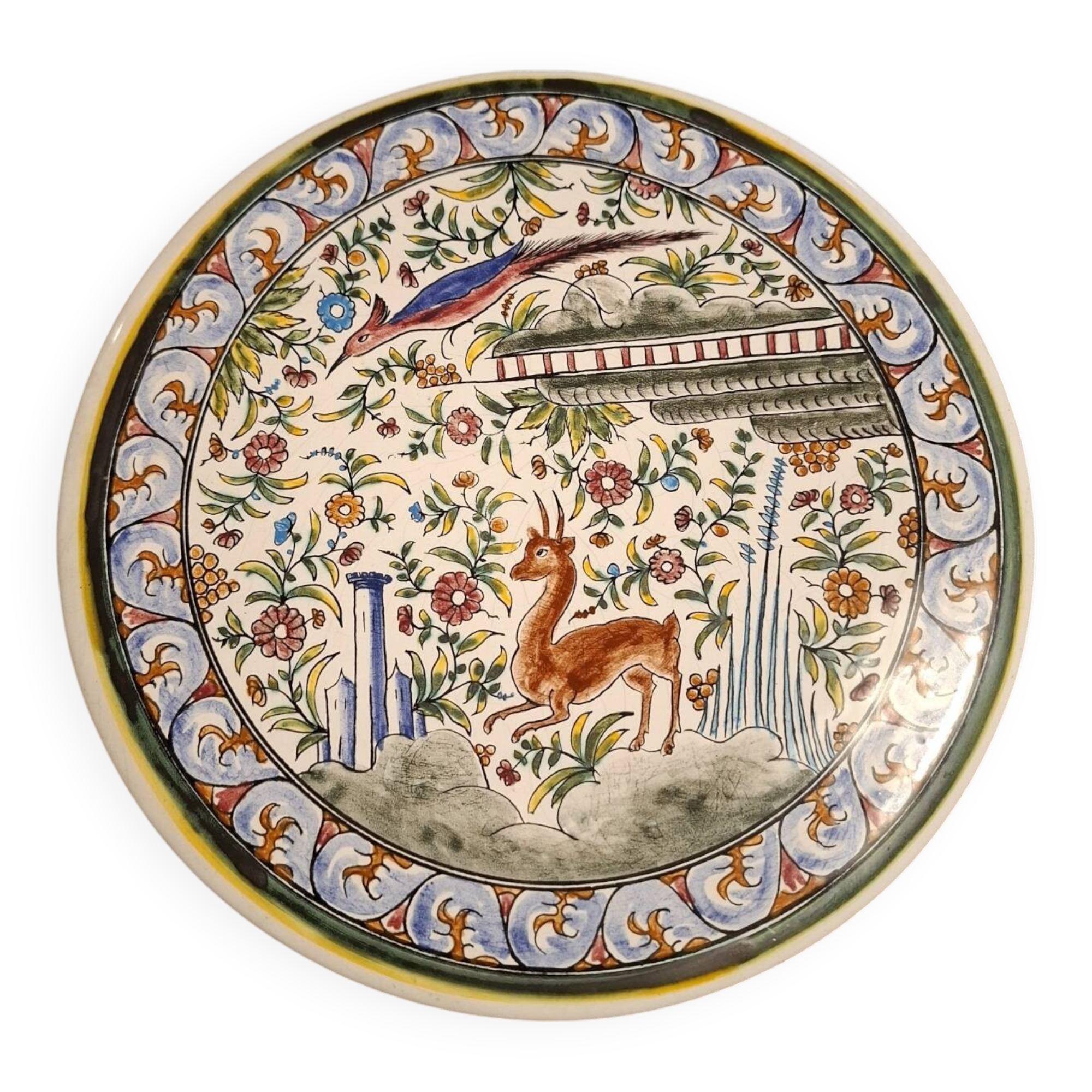 Ceramic trivet Estrela De Conimbriga