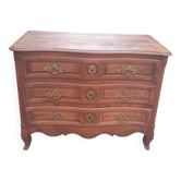 Louis XV period oak chest of drawers