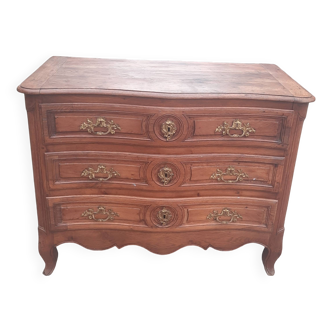 Louis XV period oak chest of drawers