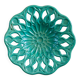 Large vintage cut-out ceramic mandala bowl