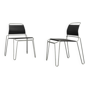 Paire rare de chaises - tom