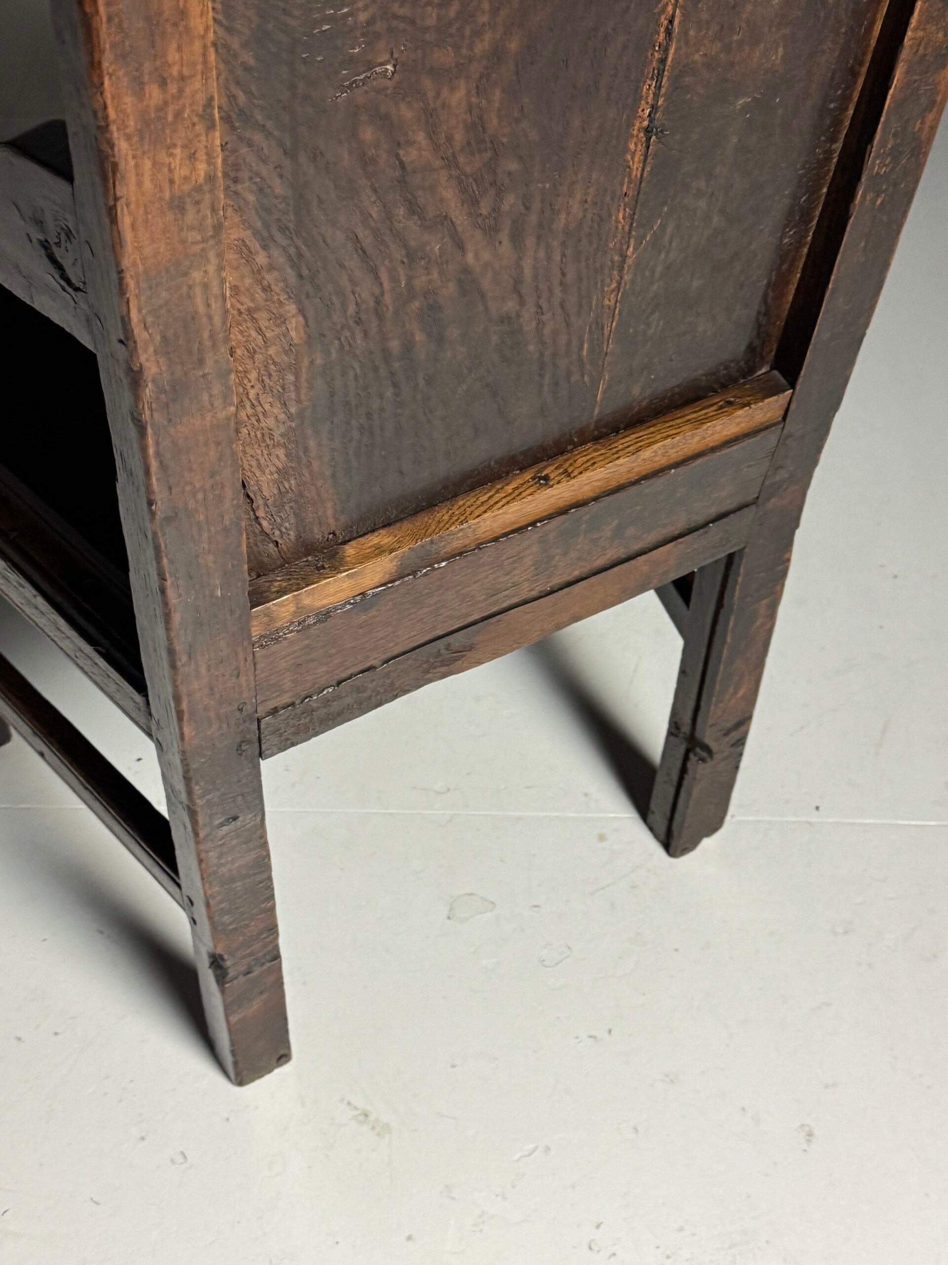 Chaise anglaise en chêne, 1650-1670