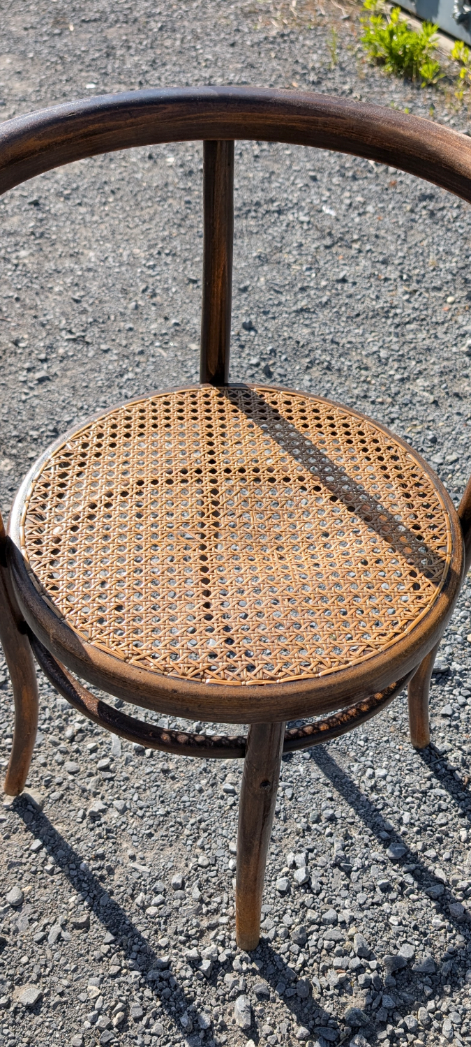 Fischel bistro chair - Perfect caning