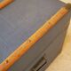 Blue vintage trunk