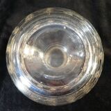 Blown and engraved glass decanter