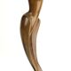 Pair of Large Vintage Teak Sculptures, 1950s
