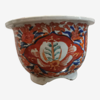 Cache pot en porcelaine d'Imari XIXème