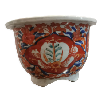 Cache pot en porcelaine d'Imari XIXème