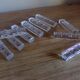 Knife holders made of chiseled crystal