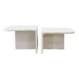 Duo concrete coffee table - Length 120 cm
