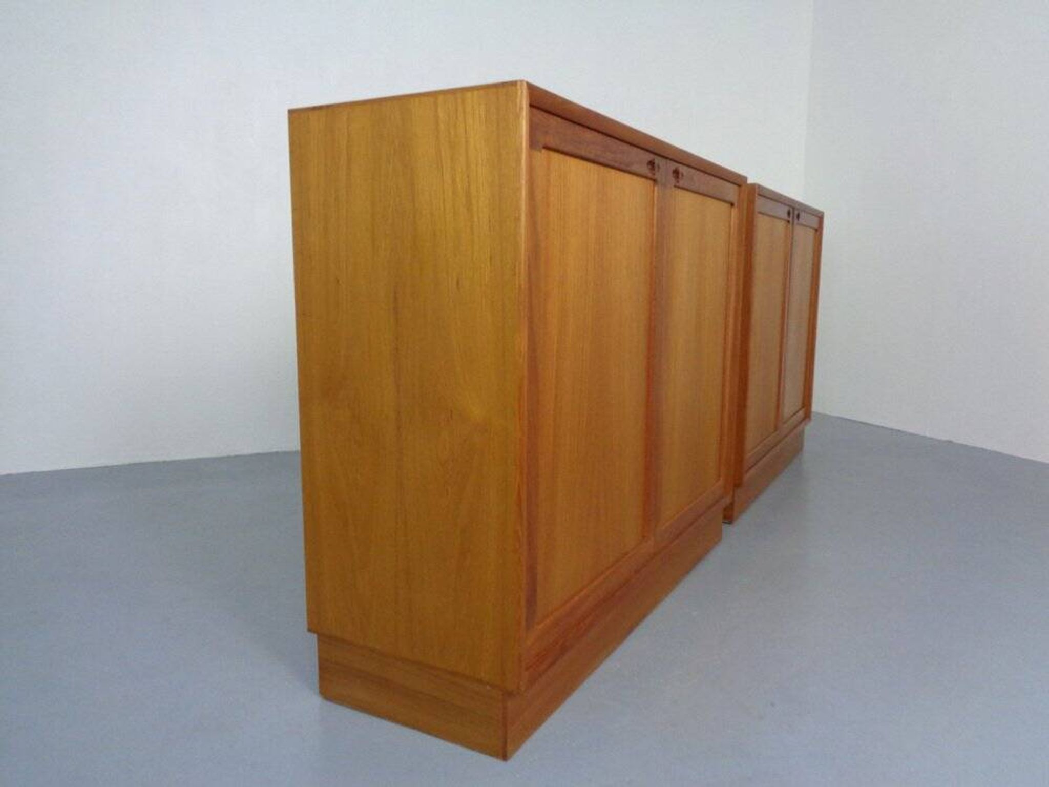 Large Teak Chest by H. W. Klein for Bramin, 1960s