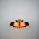 Danish vintage pendant lamp Nova by Jo Hammerborg, Fog og Morup, 1963