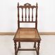 Chaises cannées, style Louis XIII