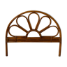 Rattan and bamboo headboard 1 person