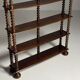 Bobbin bookcase / French antique bookshelf