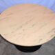 Round coffee table on tulip foot from the 70s