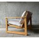 Fauteuil lounge scandinave, 1960s