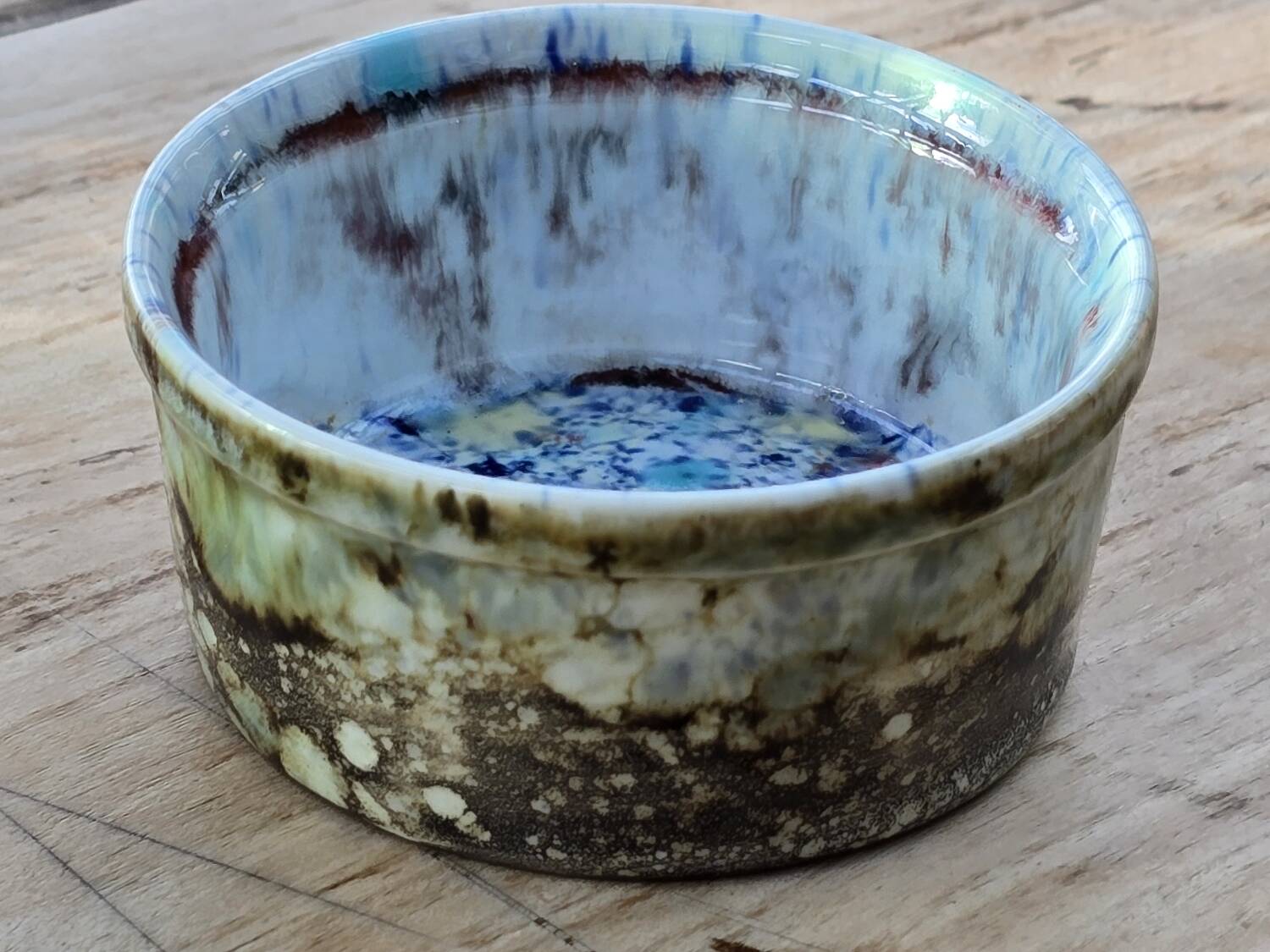 4 ramekins, handcrafted Morvan ceramics