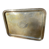 Antique silver serving dish