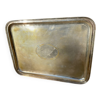 Antique silver serving dish