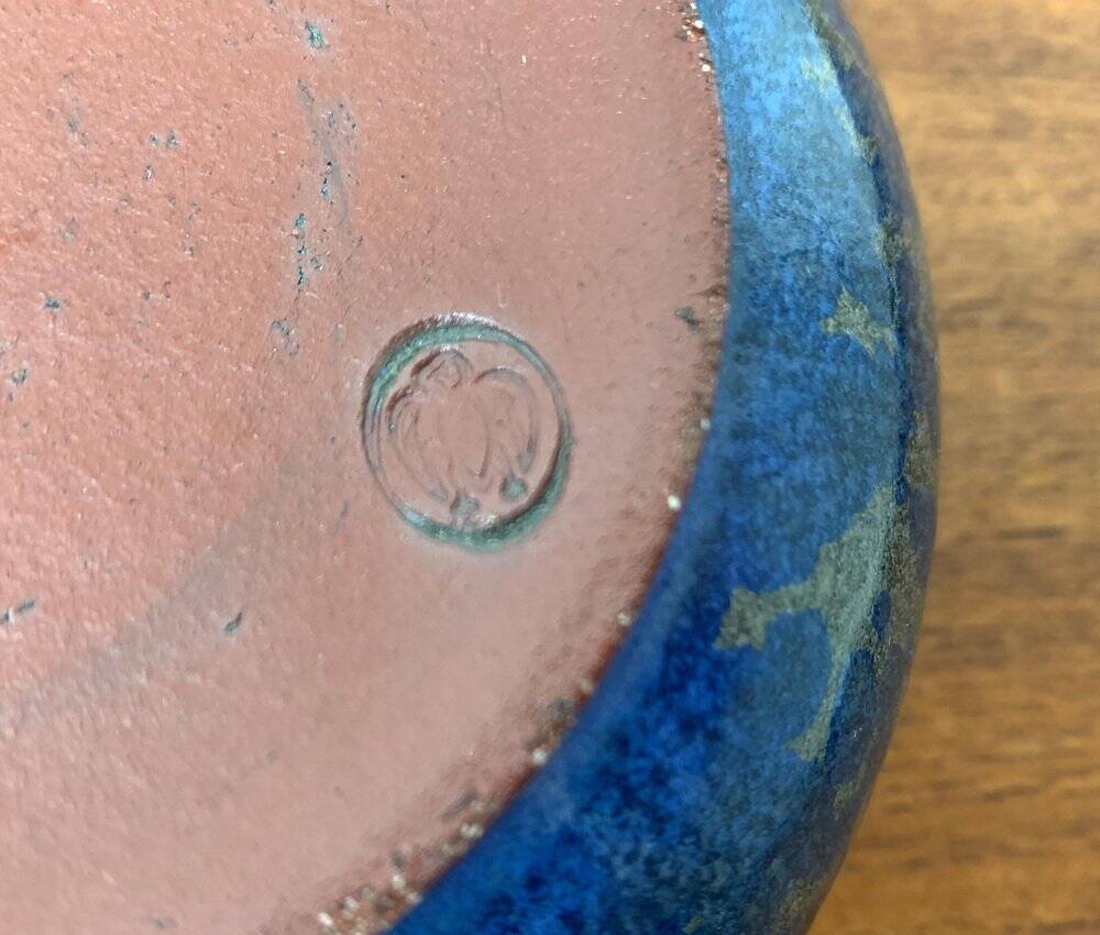 Mid-Century German Studio Pottery Candleholder by Meike Falck Nicolaisen, 1960s