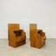 Paire de chevets scandinaves en teck, années 60