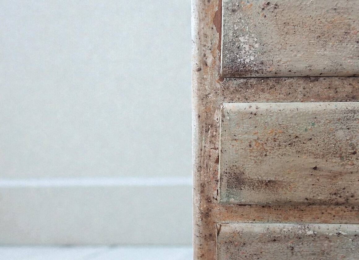 Small chest of drawers with pigments