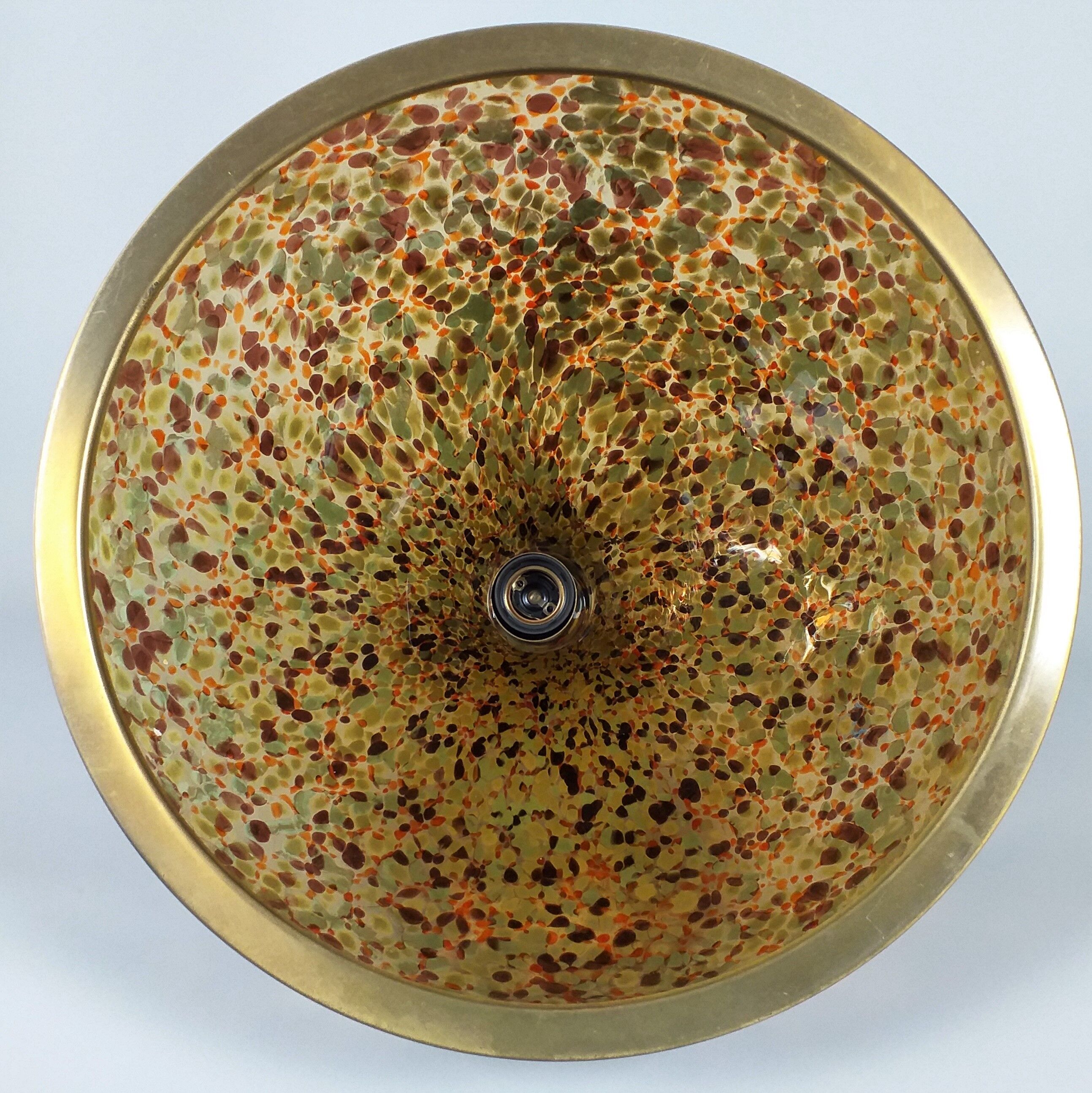 Murano bell pendant light