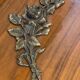 Gilded bronze pediment