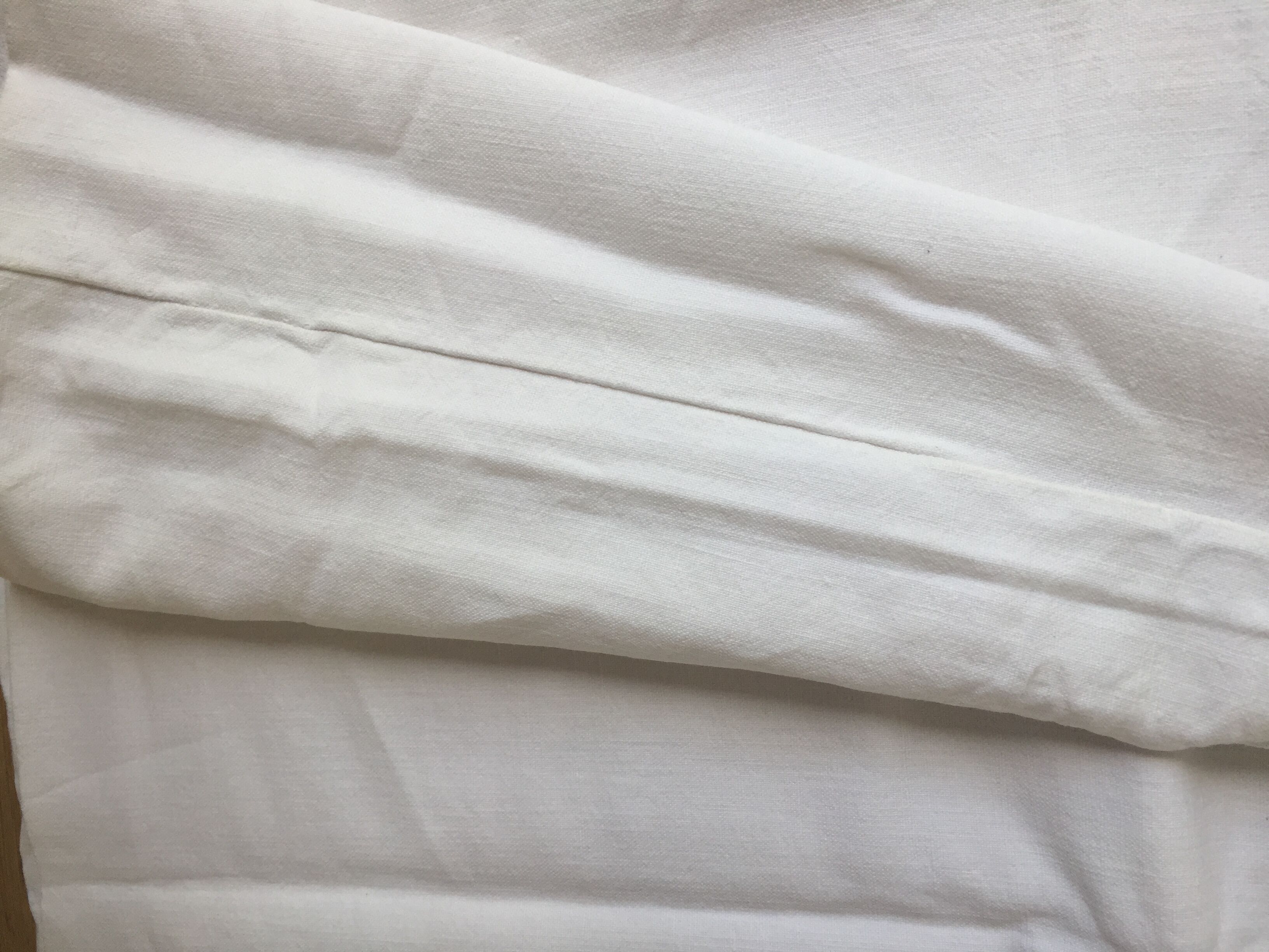 Old cotton cloth and linen thick 2.50x2 m embroidery