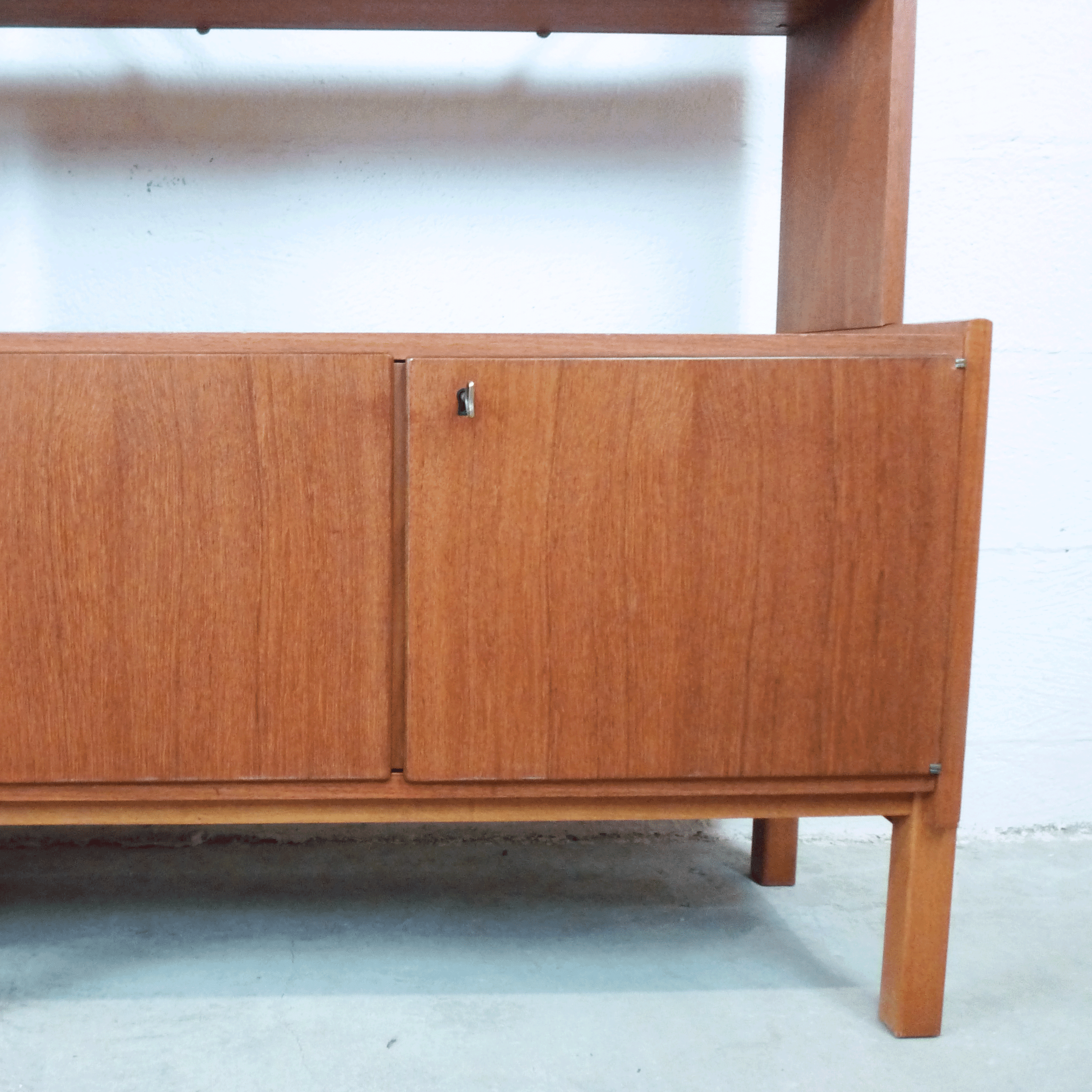 Teak bookcase Sweden, 1960
