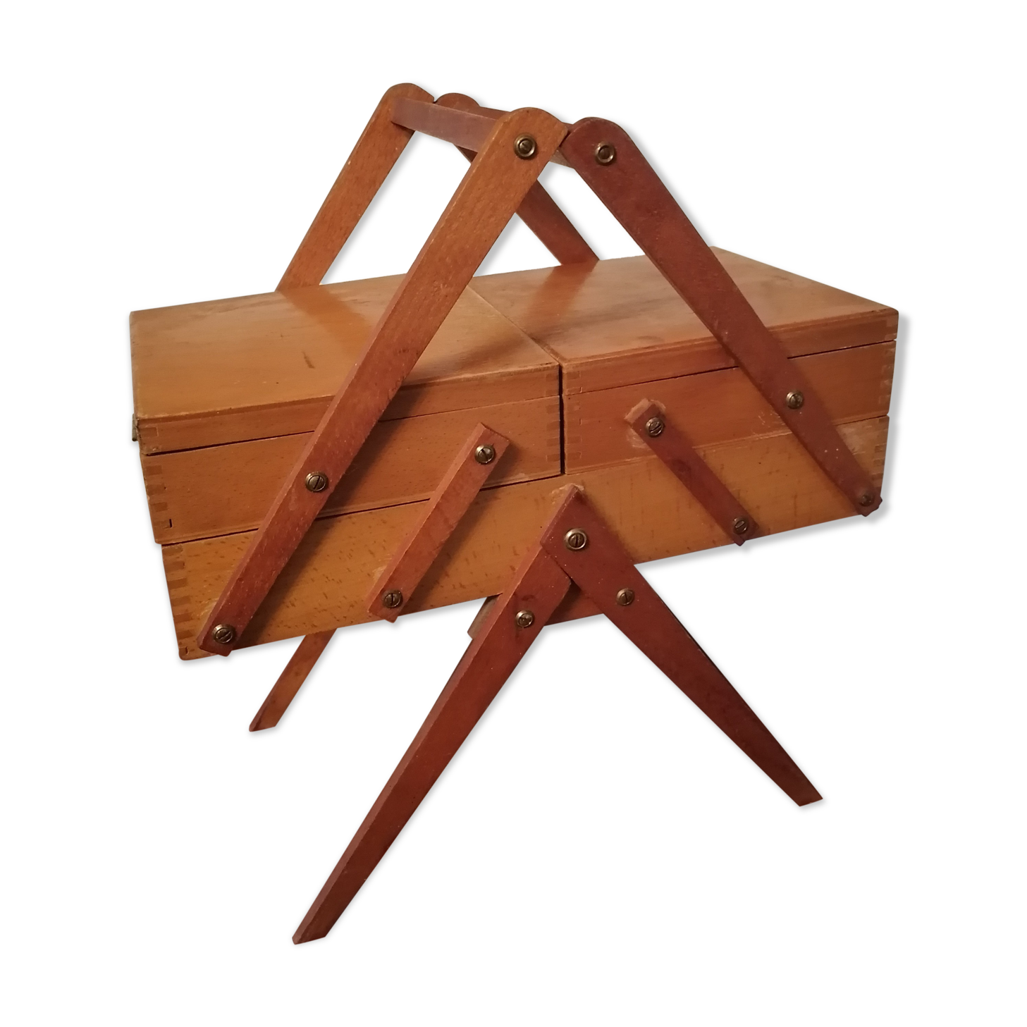 Worker year 50 60 70 toy child wood