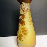 Vase signed Gallé