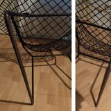 Pair of Diamond armchairs by Harry Bertoia 1960's